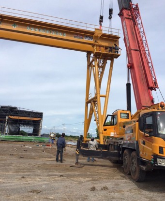 Gantry Crane - รับติดตั้งเครนไฟฟ้า - เอ็มดี เจริญผล รอกไฟฟ้า
