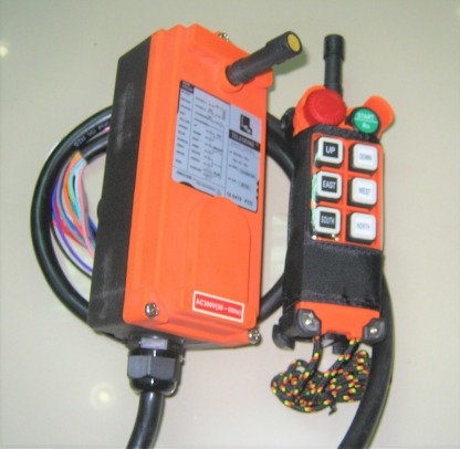 รีโมทคอนโทรล 1 speed - รับติดตั้งเครนไฟฟ้า - เอ็มดี เจริญผล รอกไฟฟ้า