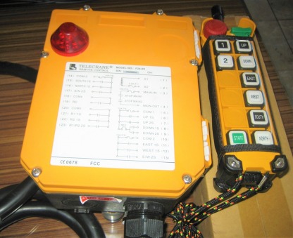 รีโมทคอนโทรล 2 Speed - รับติดตั้งเครนไฟฟ้า - เอ็มดี เจริญผล รอกไฟฟ้า